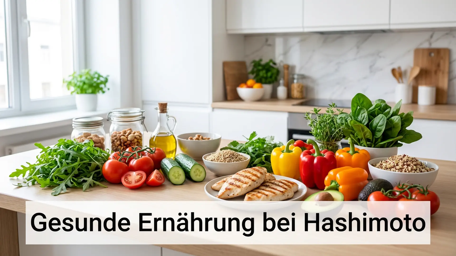 Abnehm Coach Online Gesunde Ernährung bei Hashimoto - Frische Lebensmittel für nachhaltiges Abnehmen