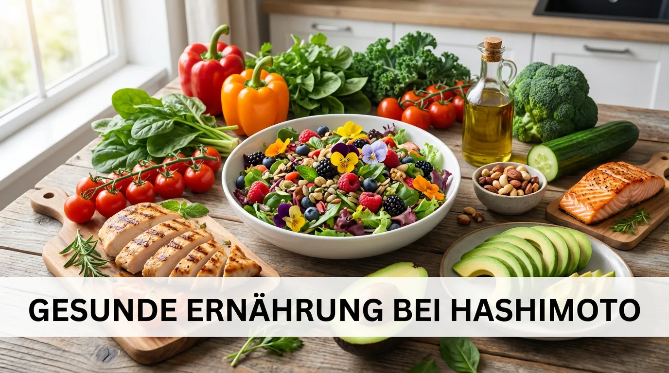 Abnehmen ohne Diät Gesunde Lebensmittel für Abnehmen ohne Diät bei Hashimoto und Schilddrüsenunterfunktion