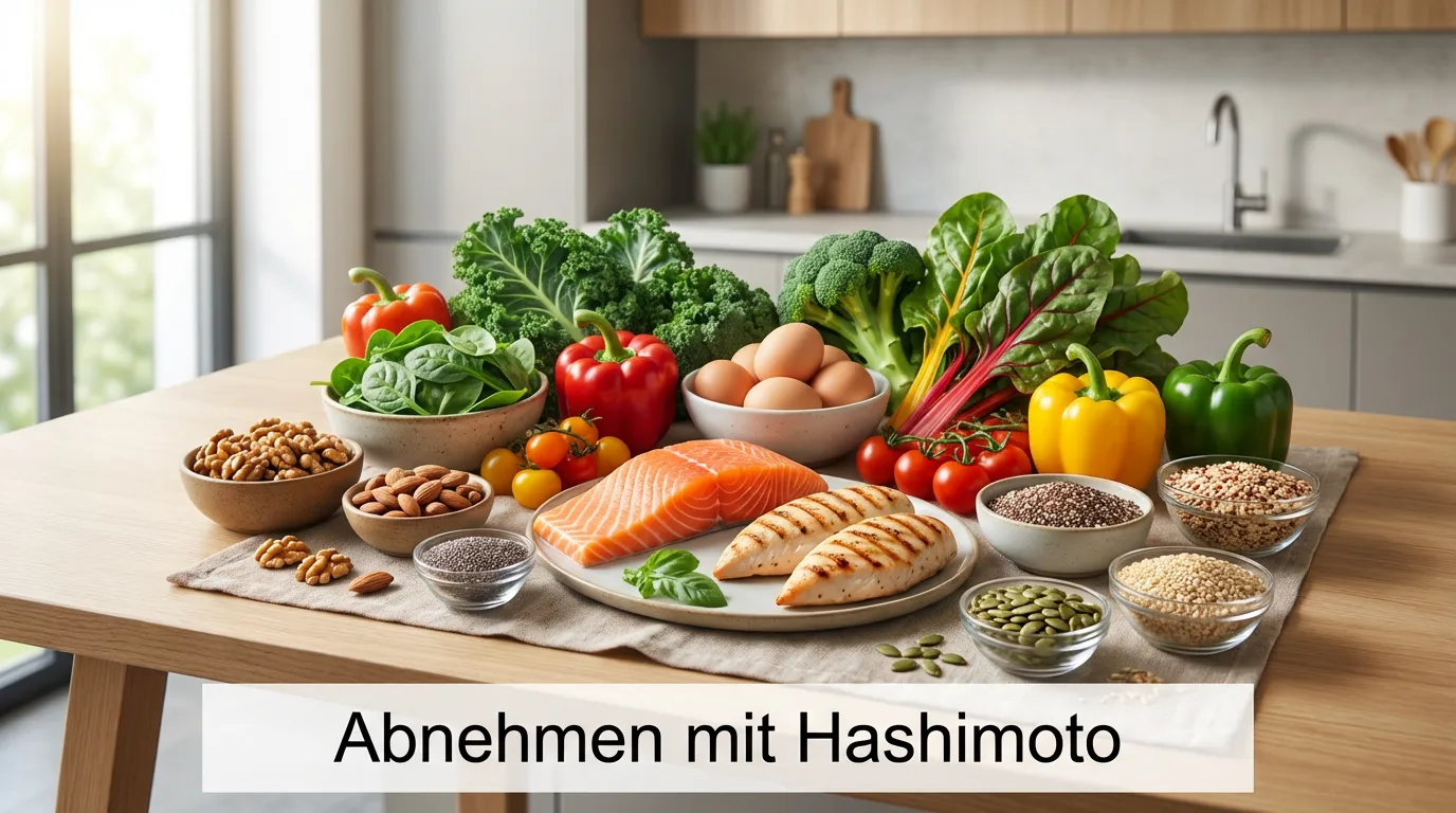 Ich möchte abnehmen schaffe es aber nicht mit Hashimoto Gesunde Lebensmittel für Hashimoto-Ernährung - Abnehmen ohne Hunger
