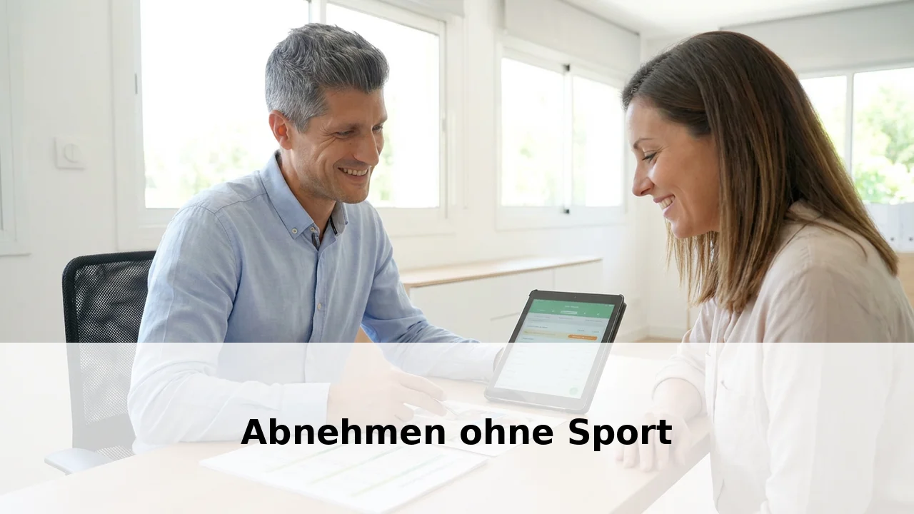 Abnehmcoach Frank berät berufstätige Frau - Schnell abnehmen ohne Sport ist möglich