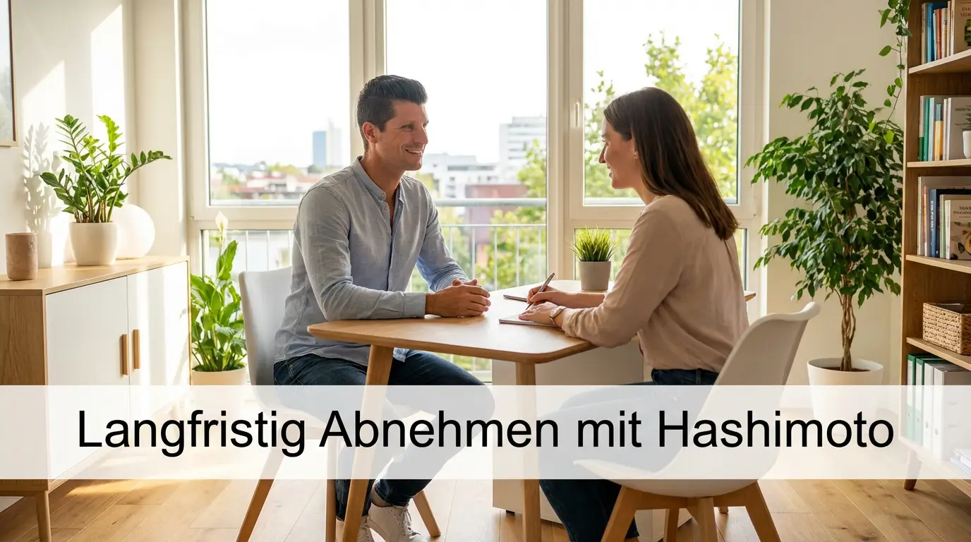Abnehmcoach Frank bei Beratung - Langfristig Abnehmen: Vergiss Disziplin – diese 3 Säulen sind entscheidend bei Hashimoto